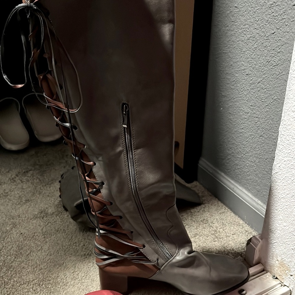 Thigh high boots